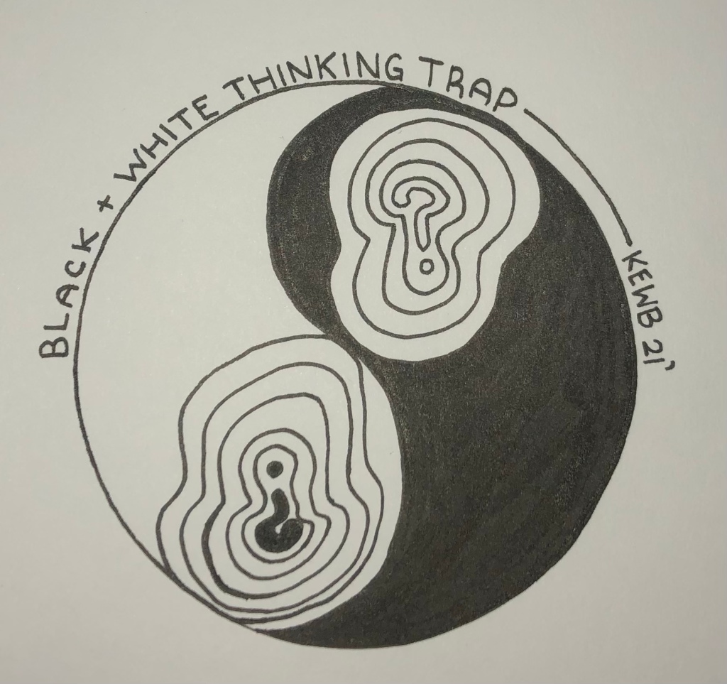 Black and White Thinking Trap